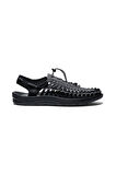 Keen 1014097 Uneek Outdoor Gri-Siyah Erkek Sandalet