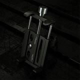 Ally KR01 Bisiklet Motorsiklet Gidon Telefon Tutucu,metal Vidalı
