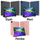 DUX DUCİS iPad Pro 12.9 (2021-2020-2018 )Kılıf Kalem Yerli Soft Tpu Mıknatıslı Domo Series Kılıf