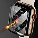 ALLY Apple Watch Uyumlu 1,2,3 42mm 3D Kavisli Full PMMA Ekran Koruyucu 