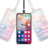ALLY 1M Magnetic-Mıknatıslı Usb Şarj Kablosu 3 Başlık（iPhone+Type-C+Micro