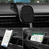 FLOVEME Manyetik Dashboard Mıkantıslı Araç Telefon Tutucu SİYAH