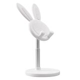 ALLY Cute Masaüstü Telefon Tablet Tutucu Stand Uzatılabilir Hareketli BEYAZ