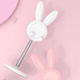 ALLY Cute Masaüstü Telefon Tablet Tutucu Stand Uzatılabilir Hareketli BEYAZ