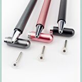 ALLY VERS2 Universal Stylus kapasif Tablet Telefon Dokunmatik Kalem ROSE GOLD