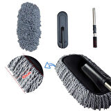 ALLY Mikrofiber Püsküllü Araba Yikama Temizleme Firçasi Toz Alma Firçasi