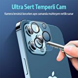 Ally Iphone 12 Pro Max 3d Full Tempered Glass Cam Kamera Koruyucu Şeffaf