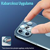 Ally Iphone 12 Pro Max 3d Full Tempered Glass Cam Kamera Koruyucu Şeffaf