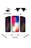 İPhone 11 Pro Max - XS Max Privacy Gizli Hayalet Tempered Cam Ekran Koruyucu RZ