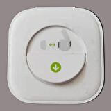ALLY Airpods Pro İçin 2 Çift Silikon Yedek Kulaklık Ucu Kulaklık Tıkacı BEYAZ