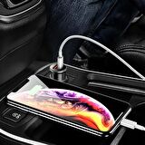 ALLY 20W PD Type-C USB Çıkış Hızlı Araç Çakmak Şarj Cihazı SİYAH