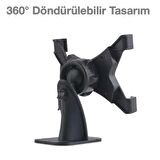 ALLY W15L Mini Torpido Üzeri Araç İçi Telefon Tutucu SİYAH