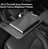 ALLY Portatif Araç Direksiyon İçecek Tutucu Bilgisayar Masası