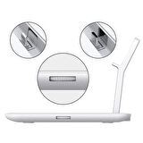 ALLY 4 in1 15W Kablosuz Hızlı Şarj Standı İPhone+İwatch+AirPods Pro Wireless