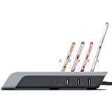 ALLY Multiport 10W Wireless Kablosuz Şarj Cihazı Organizer Stand