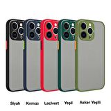 iPhone 12 Pro Max 6.7inç Kamera Korumalı Premium Silikon Kılıf SİYAH