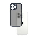 iPhone 12 Pro Max 6.7inç Kamera Korumalı Premium Silikon Kılıf SİYAH