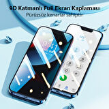 iPhone 13 - 13 Pro 6.1 Full Glue-Tempered Cam Ekran Koruyucu