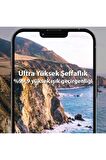 Iphone 13 Pro-13 Pro Max Uyumlu 3d Full Tempered Glass Cam Kamera Koruyucu Şeffaf