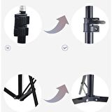 130 cm Işık Ayağı Tripod Standı 3 Ayaklı Tripod Işık Ayağı 1.3 m