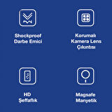 ALLY iPhone 13 Pro Max Magsafe Uyumlu Manyetik Kılıf Silikon Kılıf