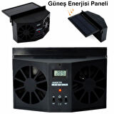 Güneş Enerjili Çift Fanlı Solar Oto Araç Havalandırma R-8032