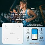 Ezere Body Composition Scale Yağ Ölçer Fonksiyonlu Akıllı Bluetooth Tartı Baskül EZ-35094