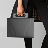Ally Huawei MateBook D14 Ultrabook Portatif Alt Üst Kılıf Çanta SİYAH