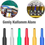 Ally 5 Renk Makaron Isı İle Daralan Kablo Seti 530 Adet 8 Boy Set