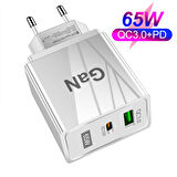 Ally GaN Type-C 65 Watt Hızlı Şarj Aleti Beyaz