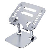 Ally T602 Ayarlanabilir Katlanır Isı Havalandırmalı Alüminyum Laptop Standı