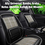 Ally Universal Bambu Araba Nefes Alabilen Koltuk Bel Minderi