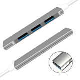 Ally S-803 4in1 Type-C to 4x USB3.0 HUB Çoğaltıcı Çevirici Dönüştürücü Adaptör