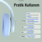 ALLY P2962 Kulaküstü Kablosuz Bluetooth Kulaklık