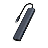 Universal BYL-2303 7 IN 1 Type-C To USB Dönüştürücü Çoğaltıcı Hub