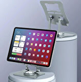 ALLY G68 360° Dönebilen Metal Masaüstü Laptop Standı