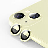 ALLY iPhone 15/15 Plus Tempered Kamera Lens Koruma Cami