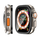 Apple Watch Ultra 49MM Ekran Koruyucu (Siyah)