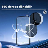 Ally 360° Ayarlanabilir Vakumlu Araç Oto Telefon Tutucu