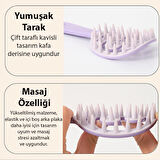 EZERE Tüm Saç Tipleri için Saç Derisi Masaj Ve Yumusak Yikama Taragi