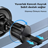 ALLY QI-206 Magsafe Uyumlu Araç Içi Havalandirma Manyetik Telefon Tutucu