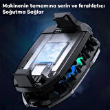 Memo DLA8 Cep Telefon Soğutma Fanı Radyatör Soğutucu Rgb LED Işıklı