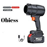 Obiess Turbo Fan ,Hava Üfleyici 30000rpm, Oto Kurutma, Yaprak Üfleyici, Jet Fan