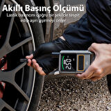 ALLY ST-5528 Dijital Basınç Göstergeli Oto Lastik Şişirme Pompası Hava Kompresörü