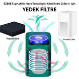 EZERE Taşınabilir Hava Temizleyici Kötü Koku Giderici Makinesi için Yedek Filtre