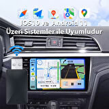ALLY Kablosuz Car Play Adaptörü Apple Ve Android Cihazlar Için, Wireless Carplay Çevirici