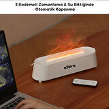 Ezere A3 Ev ve Ofis için Alev Difüzörü ve Ultrasonik Hava Nemlendici