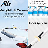 ALLY LS-443 Teleskopik Mikrofiber Araba Yıkama Fırçası  Uzun Saplı  Fırçası Oto Mopu