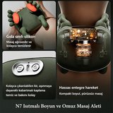 EZERE RelaxBuddy Pro Ovmalı,Isıtıcılı İnsan Eli Şeklinde Şarjlı Boyun Masaj Aleti