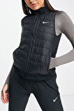 Nike Therma-FIT Synthetic-Fill Siyah Kadın Spor Yelek